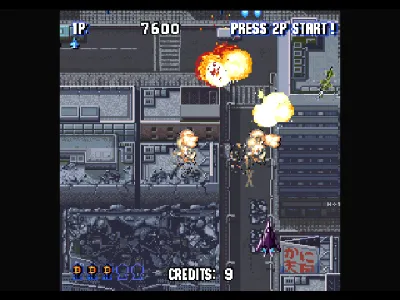 Sonic Wings Special gameplay screenshot on PS1