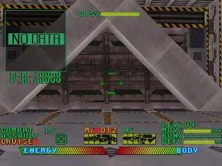 Space Griffon VF-9 gameplay screenshot on PS1