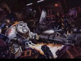 Space Hulk: Vengeance of the Blood Angels gameplay screenshot on PS1