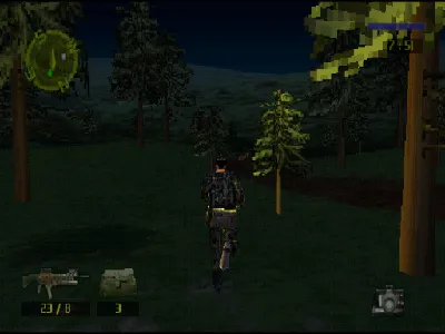 Spec Ops: Stealth Patrol gameplay screenshot on PS1