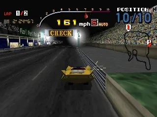 Speed Racer gameplay screenshot on PS1