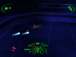 Spider: The Video Game gameplay screenshot on PS1