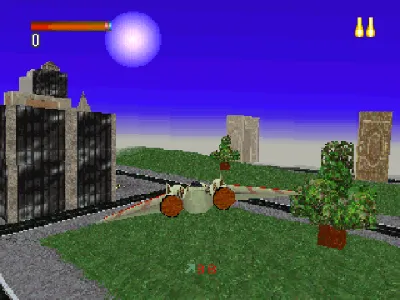 Star Fighter gameplay screenshot on PS1