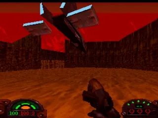 Star Wars: Dark Forces gameplay screenshot on PS1
