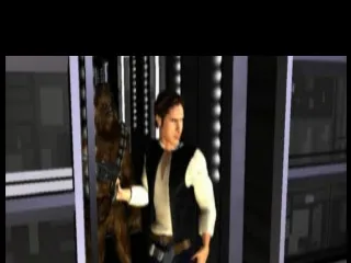 Star Wars: Masters of Teräs Käsi gameplay screenshot on PS1