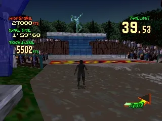 Street Sk8er gameplay screenshot on PS1