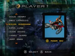 SuperCross Circuit gameplay screenshot on PS1