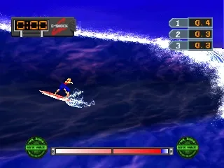 Surf Riders gameplay screenshot on PS1