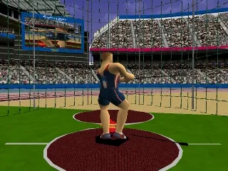 Sydney 2000 gameplay screenshot on PS1