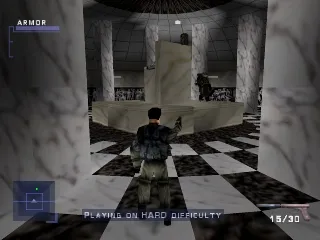 Syphon Filter gameplay screenshot on PS1