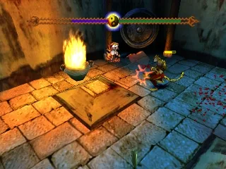 T'ai Fu: Wrath of the Tiger gameplay screenshot on PS1