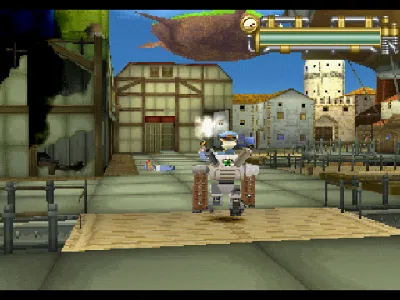 Tail Concerto gameplay screenshot on PS1