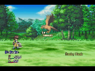 Tales of Eternia gameplay screenshot on PS1