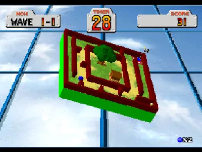 Tama gameplay screenshot on PS1