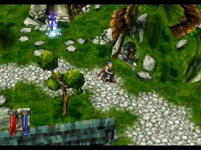 Technomage gameplay screenshot on PS1