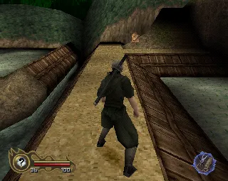 Tenchu 2: Birth of the Stealth Assassins gameplay screenshot on PS1