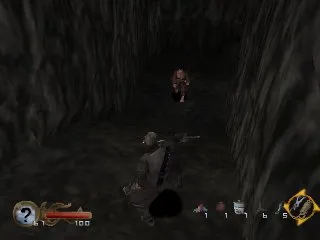 Tenchu: Stealth Assassins gameplay screenshot on PS1