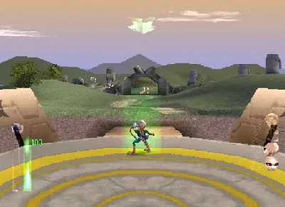 Terracon gameplay screenshot on PS1