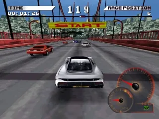 Test Drive 4 gameplay screenshot on PS1