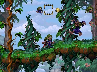 The Adventures of Lomax gameplay screenshot on PS1