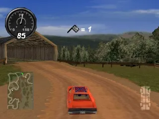 The Dukes of Hazzard II: Daisy Dukes It Out gameplay screenshot on PS1