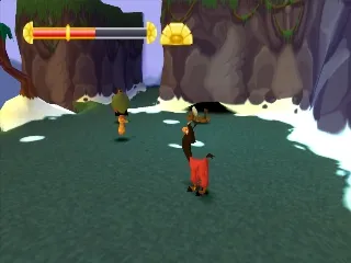 The Emperor's New Groove gameplay screenshot on PS1