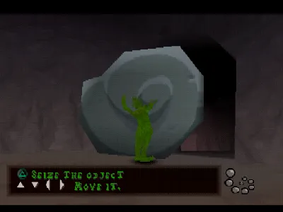 The Grinch gameplay screenshot on PS1
