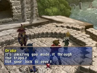 The Legend of Dragoon gameplay screenshot on PS1