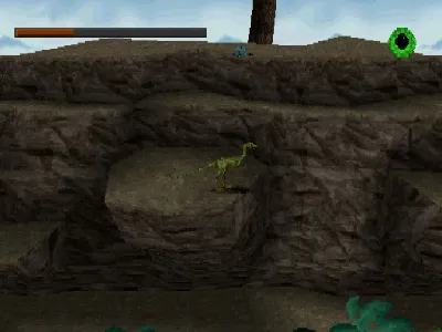 The Lost World: Jurassic Park gameplay screenshot on PS1