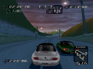 The Need for Speed gameplay screenshot on PS1