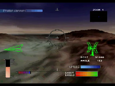 The Raven Project gameplay screenshot on PS1