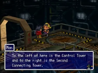 Thousand Arms gameplay screenshot on PS1