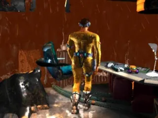 Time Commando gameplay screenshot on PS1