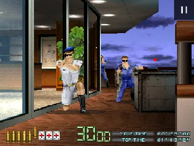 Time Crisis: Project Titan gameplay screenshot on PS1