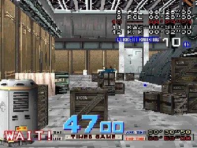 Time Crisis gameplay screenshot on PS1