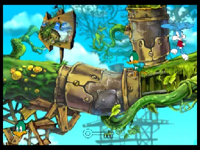 Tiny Toon Adventures: The Great Beanstalk gameplay screenshot on PS1
