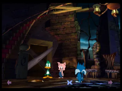 Tiny Toon Adventures: Toonenstein - Dare to Scare! gameplay screenshot on PS1