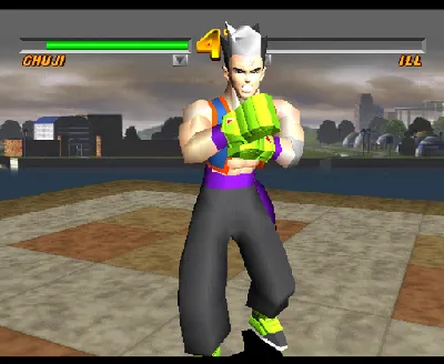 Tobal 2 gameplay screenshot on PS1