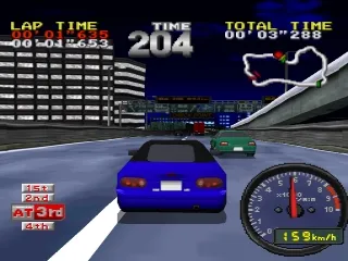 Tokyo Highway Battle gameplay screenshot on PS1