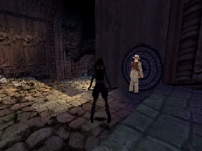 Tomb Raider: The Last Revelation gameplay screenshot on PS1