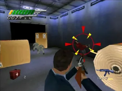 Tomorrow Never Dies gameplay screenshot on PS1