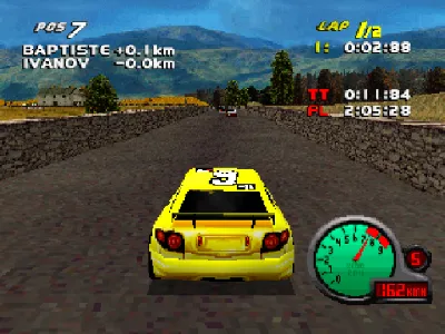 Total Drivin gameplay screenshot on PS1
