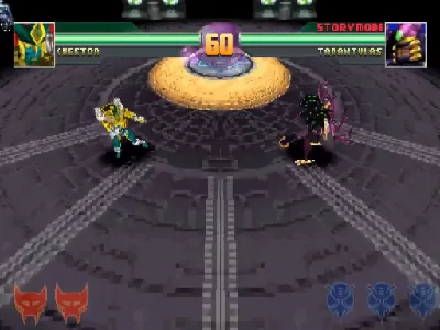 Transformers: Beast Wars Transmetals gameplay screenshot on PS1
