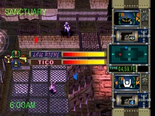 Trap Gunner gameplay screenshot on PS1
