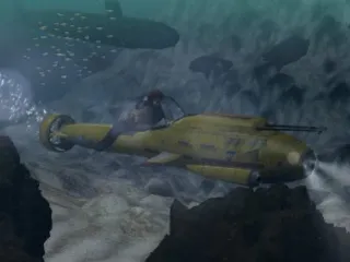 Treasures of the Deep gameplay screenshot on PS1