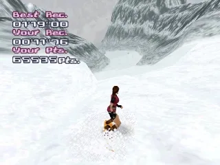 Trick'N Snowboarder gameplay screenshot on PS1