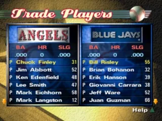 Triple Play 97 gameplay screenshot on PS1