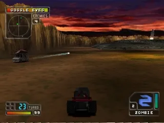 Twisted Metal 4 gameplay screenshot on PS1