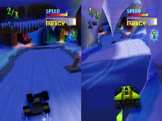Tyco RC: Assault With a Battery gameplay screenshot on PS1
