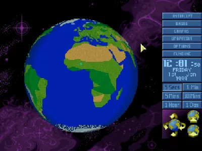 UFO: Enemy Unknown gameplay screenshot on PS1